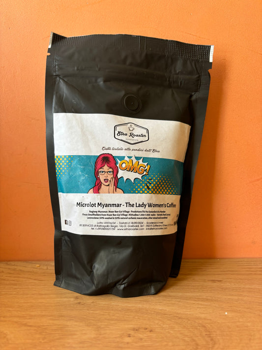 Microlot Myanmar - the lady Women coffee